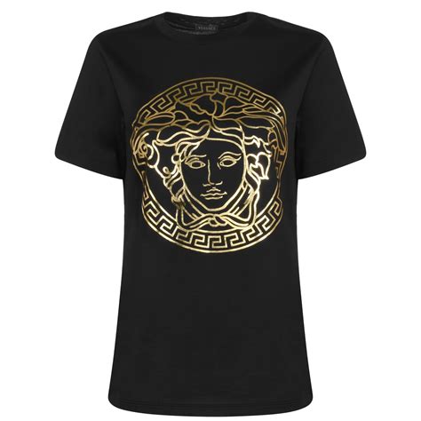 women's versace t-shirt|medusa t shirt women's.